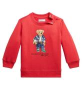 Polo Ralph Lauren Sweatshirt - Sa - RÃ¸d m. Bamse