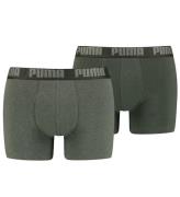 Puma Boxershorts - Basic - 2-pak - ArmygrÃ¸n