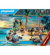 Playmobil Pirates - PiratskatteÃ¸ Med Skelet - 70962 - 104 D
