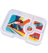 Yumbox Indsatsbakke m. 4 Rum - Tapas - Race Cars