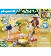 Playmobil Wiltopia - GÃ¦st Hos Strudsefar - 26 Dele - 71296