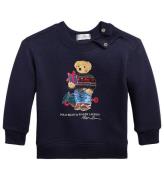 Polo Ralph Lauren Sweatshirt - Holiday - Navy m. Bamse