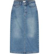 Grunt Nederdel - Denim - Elisa - Blue Vintage