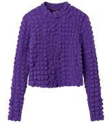 LMTD Bluse - NlfNunic - Cropped - Electric Purple