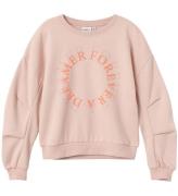 Name It Sweatshirt - NkfTaround - Sepia Rose m. Glimmer