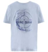 Stone Island T-shirt - BlÃ¥ m. Navy