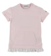 Moncler Sweatkjole - Rosa m. FlÃ¦se