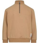 Schnoor Sweatshirt m. LynlÃ¥s - Dallas - Camel