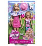 Barbie DukkesÃ¦t - 30 cm - Stacie og Barbie m. Hunde