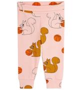 Mini Rodini Leggings - Squirrels - Pink