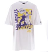 New Era T-Shirt - NBA Player Graphic - Lakers - Hvid