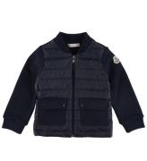 Moncler Cardigan - Sweat/Dun - Navy