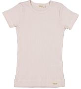 MarMar T-shirt - Modal - Rib - Barely Rose