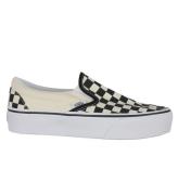 Vans Sko - Classic Slip-On - Checkerboard - Sort/Off White