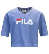 Fila T-shirt - Cropped - Lambsborn - Ultramarine