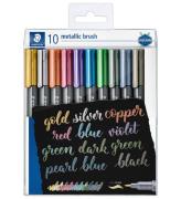 Staedtler Tuscher - 10 stk. - Metallic Calligraphy - 1-6 mm