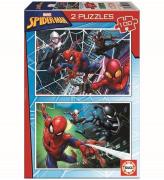 Educa Puslespil - 2x100 Brikker - Spider-Man