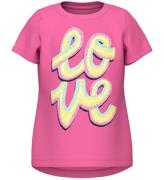 Name It T-shirt - NmfVix -Pink Power/Love