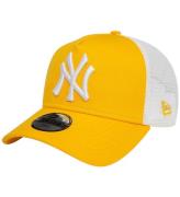 New Era Kasket - 9Forty - New York Yankees - Hvid/Gul