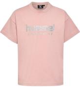 Hummel T-Shirt - hmlChilli - Adobe Rose m. Glimmerlogo
