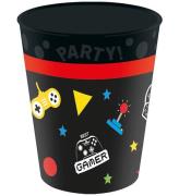 Decorata Party Plastikkopper - 4-pak - 250 ml - Gaming Party