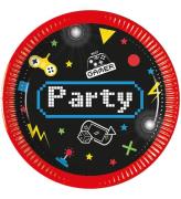 Decorata Party Paptallerkner - 8-pak - 23 cm - Gaming Party