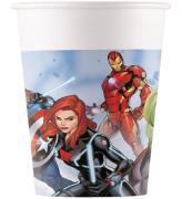 Decorata Party Papkrus - 8-pak - 200 ml - Avengers Infinity Ston