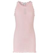 Rosemunde Top - Silke/Bomuld - Lotus Pink