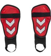 Hummel Benskinner - HmlShin Guards Flex Shell - Pompeian Red