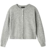 LMTD Cardigan - Strik - Noos - NlfLodet - Light Grey Melange/14-