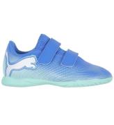 Puma FodboldstÃ¸vler - Future 7 Play IT V Jr - Hyperlink Blue/Min