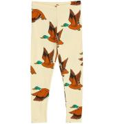 Mini Rodini Leggings - Ducks - Gul