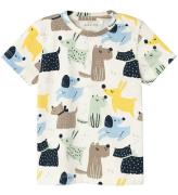 Name It T-shirt - NbmVroels - Jet Stream m. Hunde