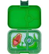 Yumbox Madkasse m. 4 Rum - Bento Panino - Jurassic Green - Dino