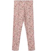 Wheat Leggings - Jules - Pale Rose Flowers