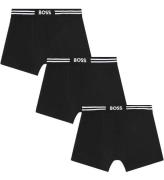 BOSS Boxershorts - 3-pak - Sort m. Hvid