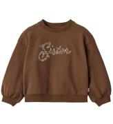 Wheat Sweatshirt - Eliza - Coffee Bean