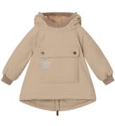 Mini A Ture Vinterjakke - Babywen Fleece - Savannah Tan