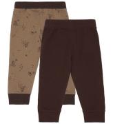 Mikk-Line Leggings - 2-pak - Chocolate Chip