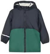 CeLaVi Regnjakke m. Fleece - Navy