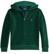 Polo Ralph Lauren Cardigan - Fløjl - Grøn