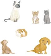 That's Mine Wallstickers - Wallstories - 6 stk. - Pets