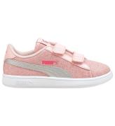 Puma Sko - Smash V2 Glitz Glam V PS - Lotus-Puma Silver