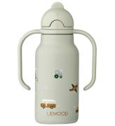 Liewood Drikkedunk - Kimmie - 250 ml - Vehicles/Dove Blue