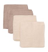 Pippi Stofbleer - 4 pak - 65x65 cm - Nomad/Beige