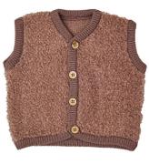 Smallstuff Vest - Uld - Rose brown