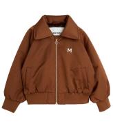 Mini rodini Bomber Jakke - Cool Cats - Brown