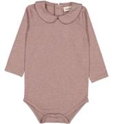 MarMar Body l/æ - Modal - Becka - Dusty Mauve Glitter