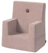 by KlipKlap LÃ¦nestol - Kids Chair - 43x43x50 cm - Soft Rose/Rose