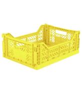 Aykasa Foldekasse - 40x30x15 cm - Midi - Neon Yellow